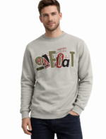Men’s Premium Text Print Sweatshirt - Image 4