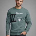 Urban Attitude Teal Sweatshirt