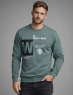 Urban Attitude Teal Sweatshirt