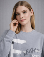 Urban Essence Women’s Printed Sweatshirt - Image 3